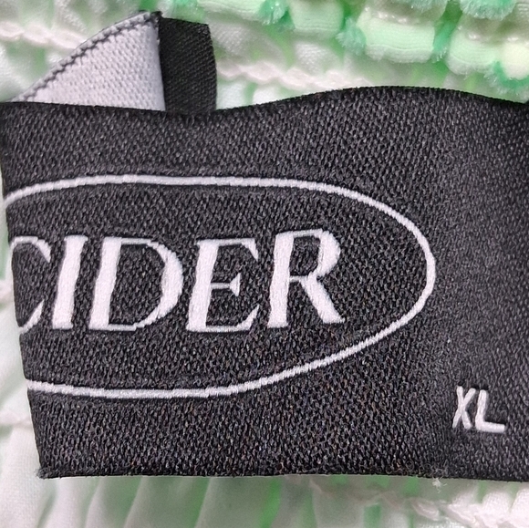 Cider Mint Green Textured Fabric With Smocked Bodice Size XL - Picture 13 of 13